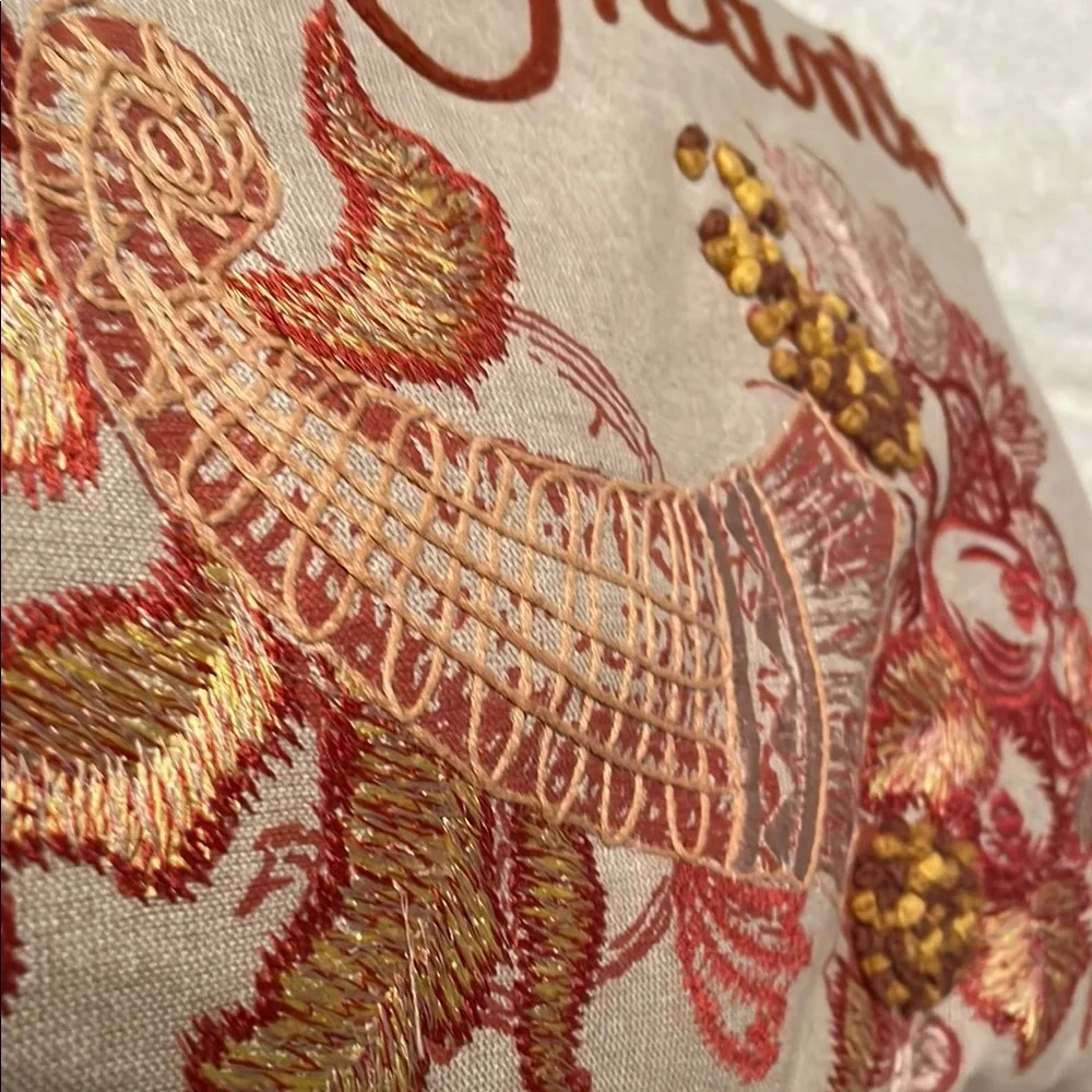 Nanette Lepore Embroidered Pillow